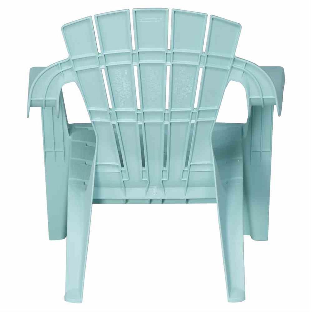 Kinder Gartenstuhl / Kinder Deckchair stapelbar hellblau-türkis
