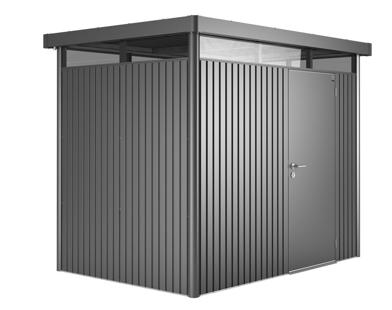 Gerätehaus Biohort HighLine H2 dunkelgrau-metallic 275x195cm