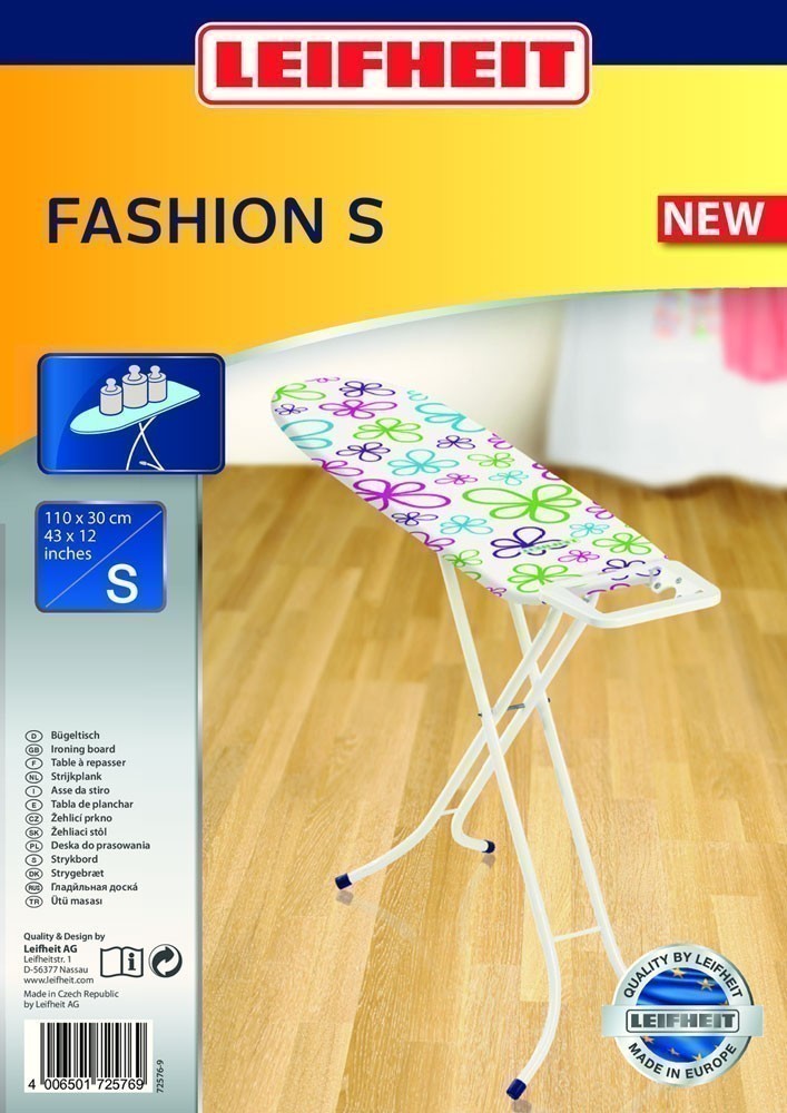 Leifheit Bügelbrett / Bügeltisch Fashion S 110 x 30 cm