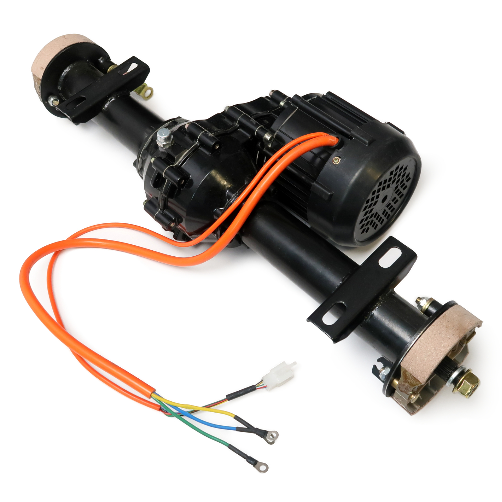 Rolektro Motor, 60V, 1500W mit Getriebe und Achsen für MX3