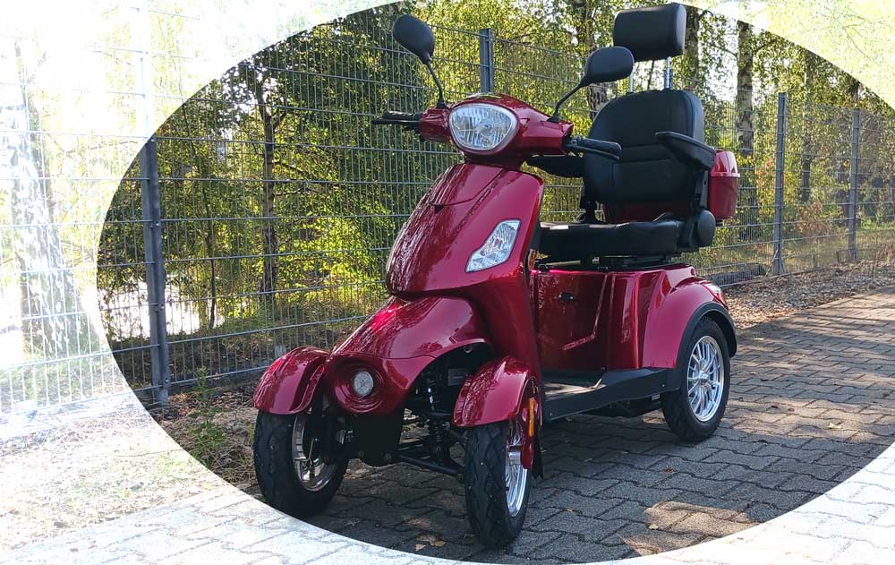 Seniorenroller Elektromobil Seniorenmobil 4-Räder 5.25-LI 25Kmh