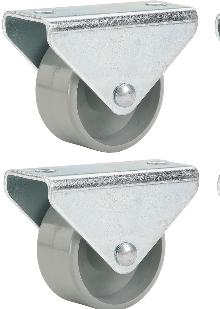 Möbel-Bockrolle 15x14mm Platte 2 Stück