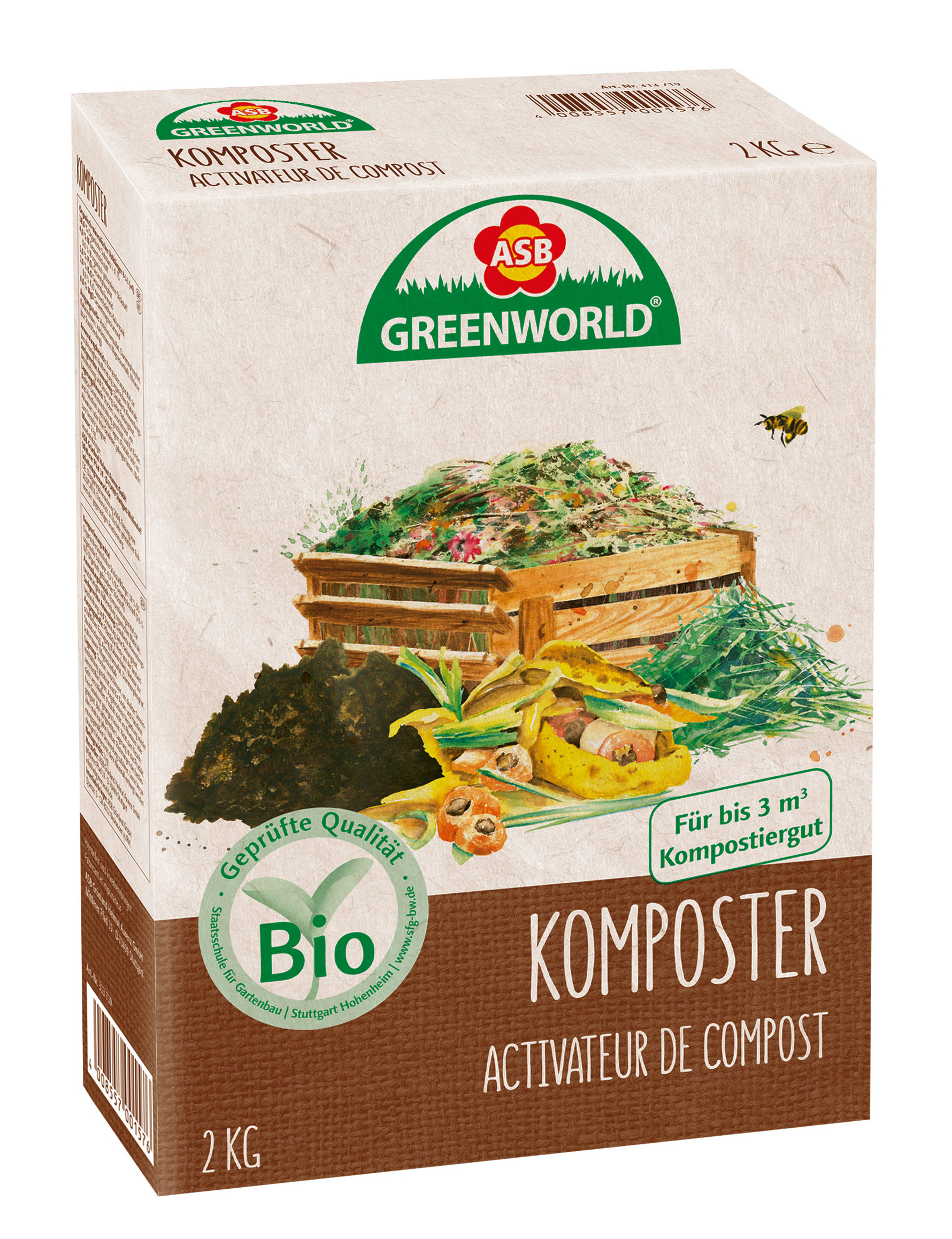 ASB Bio Kompostbeschleuniger Greenworld 2 kg