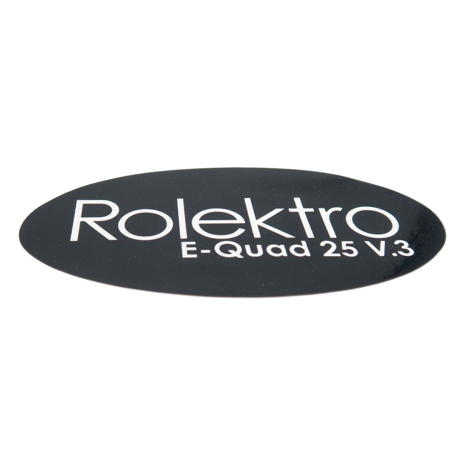 Rolektro Aufkleber, Frontschürze "Rolektro E-Quad 25 V.3 für Quad
