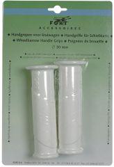 Ersatzgriffe zu Schiebek.SB-vp., weiss, 30 mm Fort