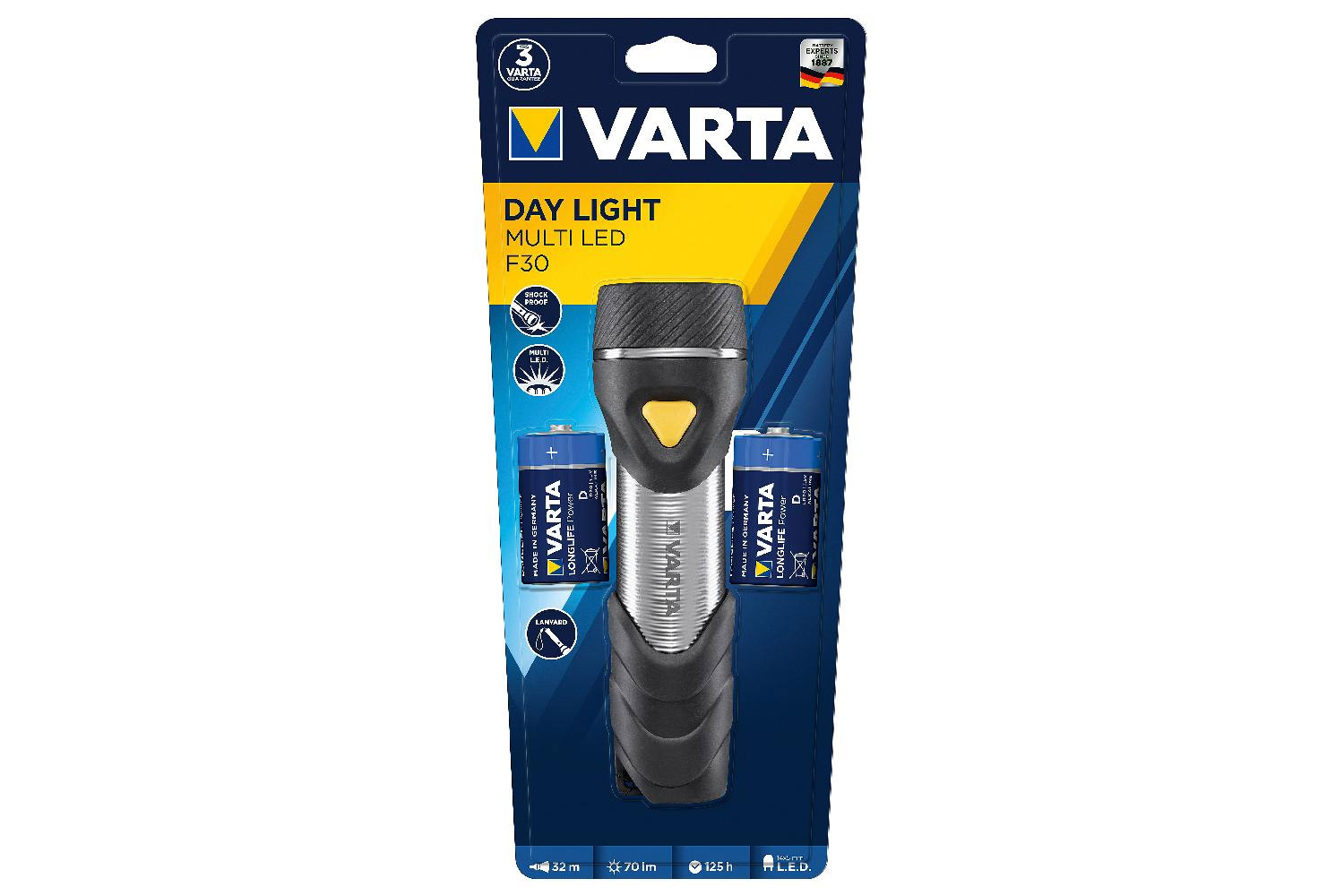 Varta Taschenlampe Day Light Multi LED F30