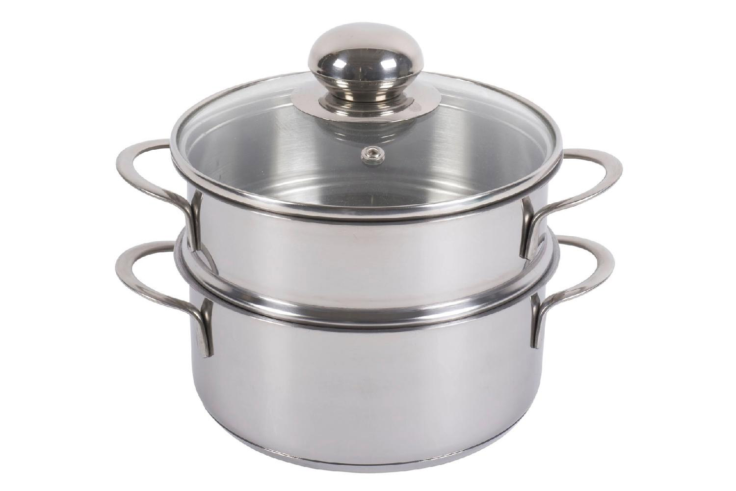 Karl Krüger Biodünster Kartoffeldämpfer 2 L Ø 16 cm Edelstahl