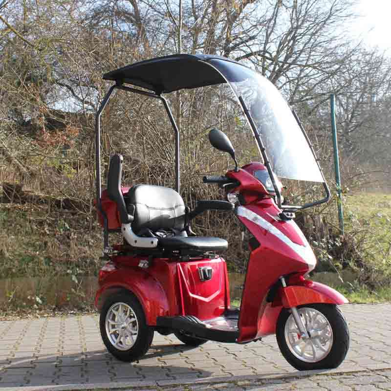 Seniorenmobile Elektromobil mit Dach 3-Rad 5.01 BG 25Kmh