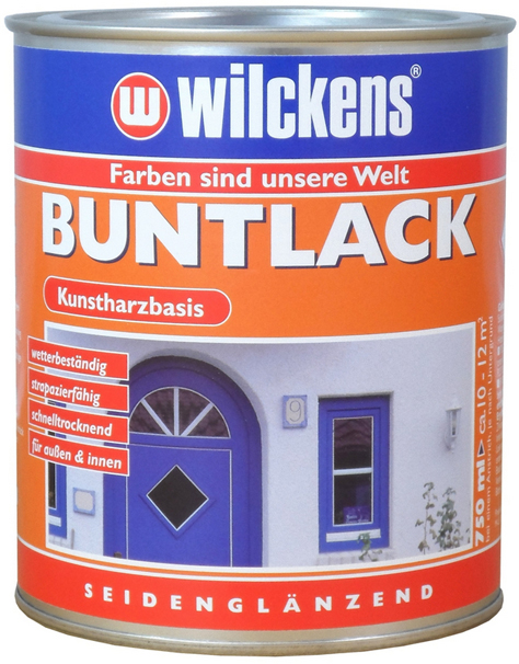 Wilckens® Buntlack lehmbraun seidenglänzend 750ml