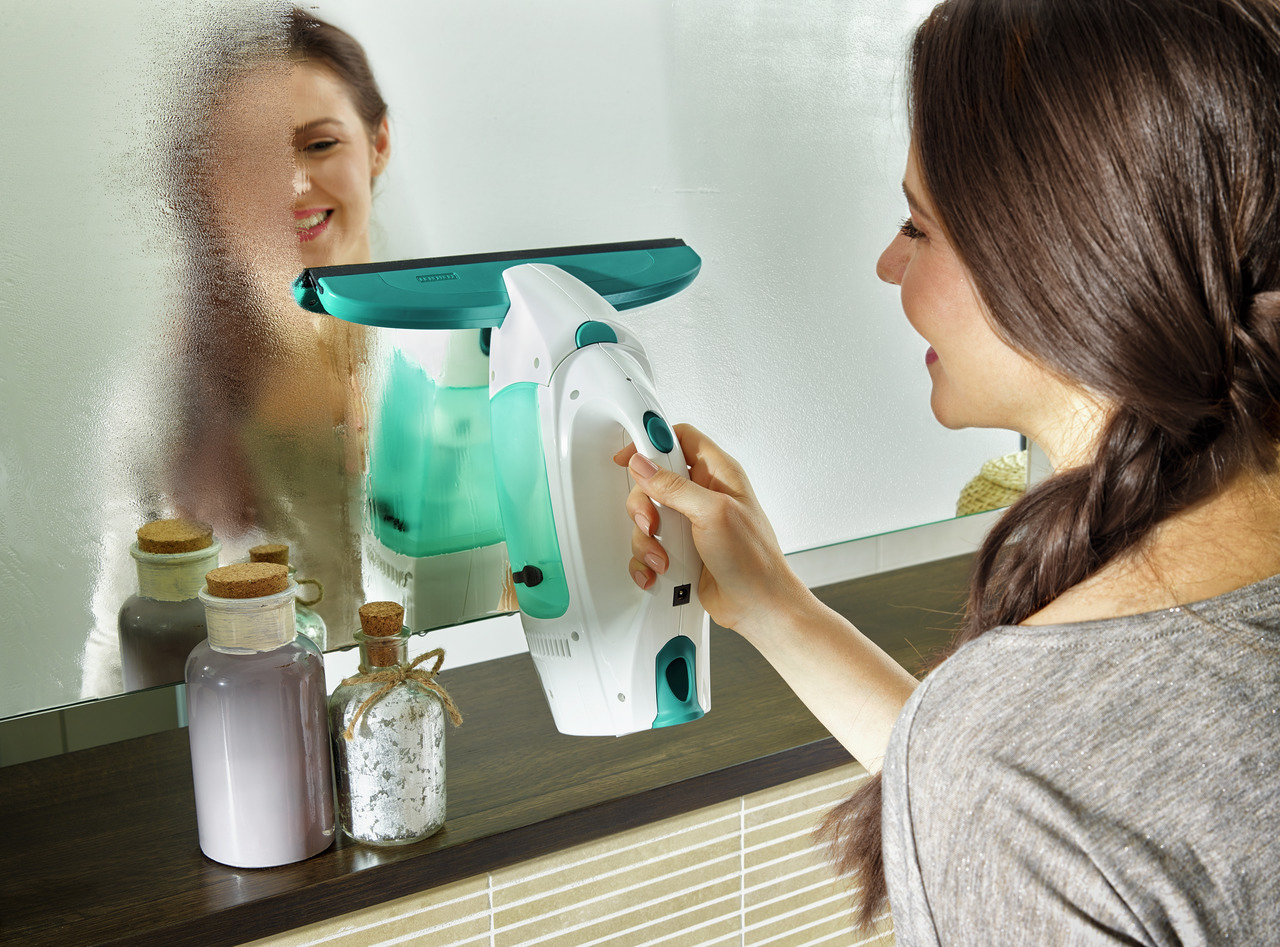 Leifheit Fenstersauger Dry & Clean inkl. Stiel und Einwascher