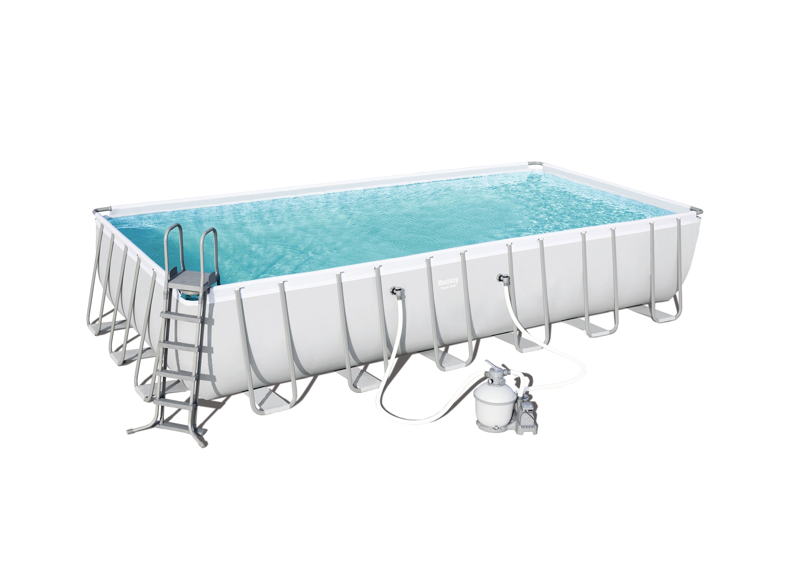 Pool / Frame Pool Bestway Power Steel Komplett-Set 732x366x132cm