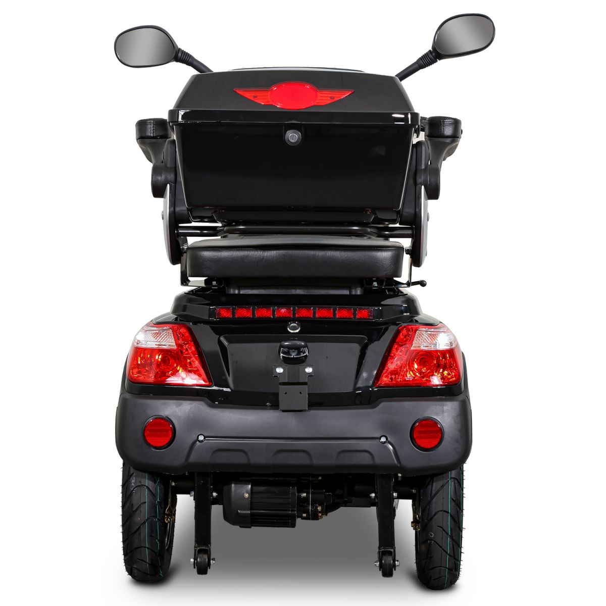 Seniorenmobil Elektromobil Elektroroller Rolektro Quad 25BG schwarz