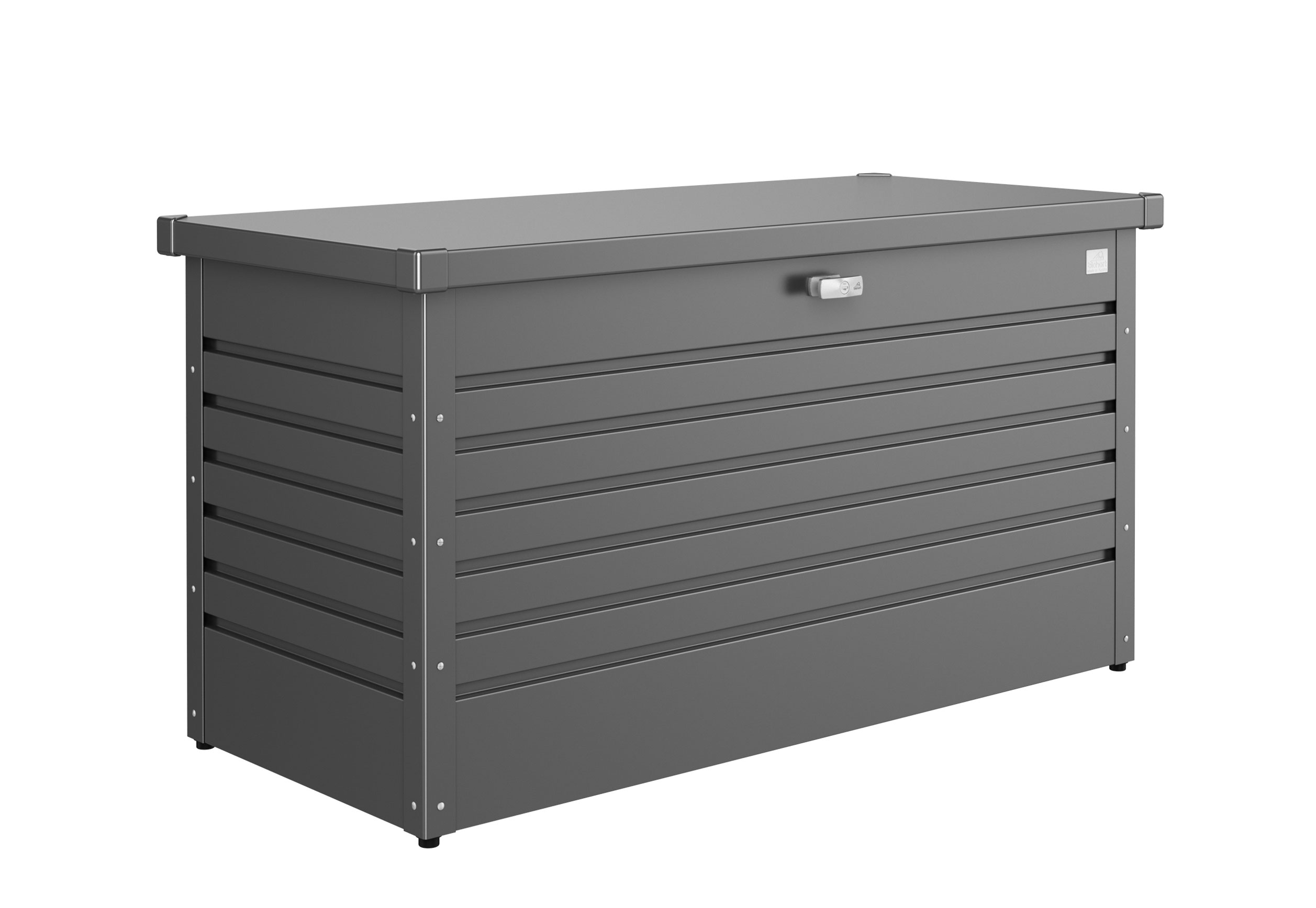 Gartenbox Auflagenbox Biohort Freizeitbox 130 dunkelgrau-metallic