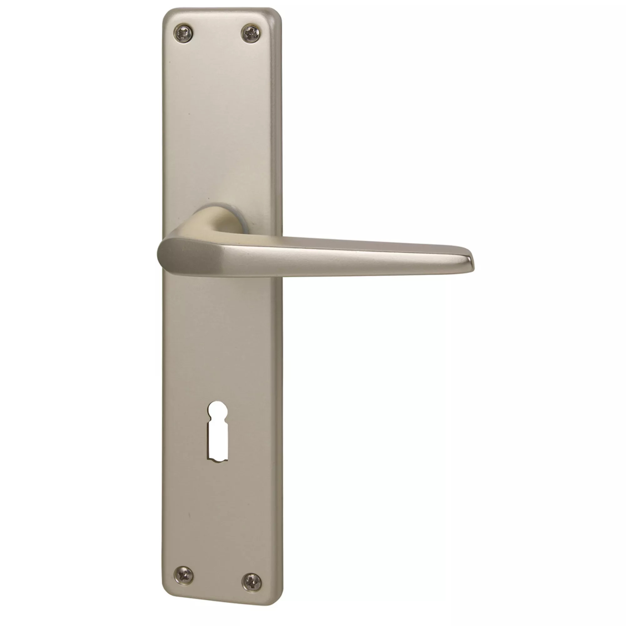 Langschildgarnitur Tanja BB, Aluminium F2 eloxiert