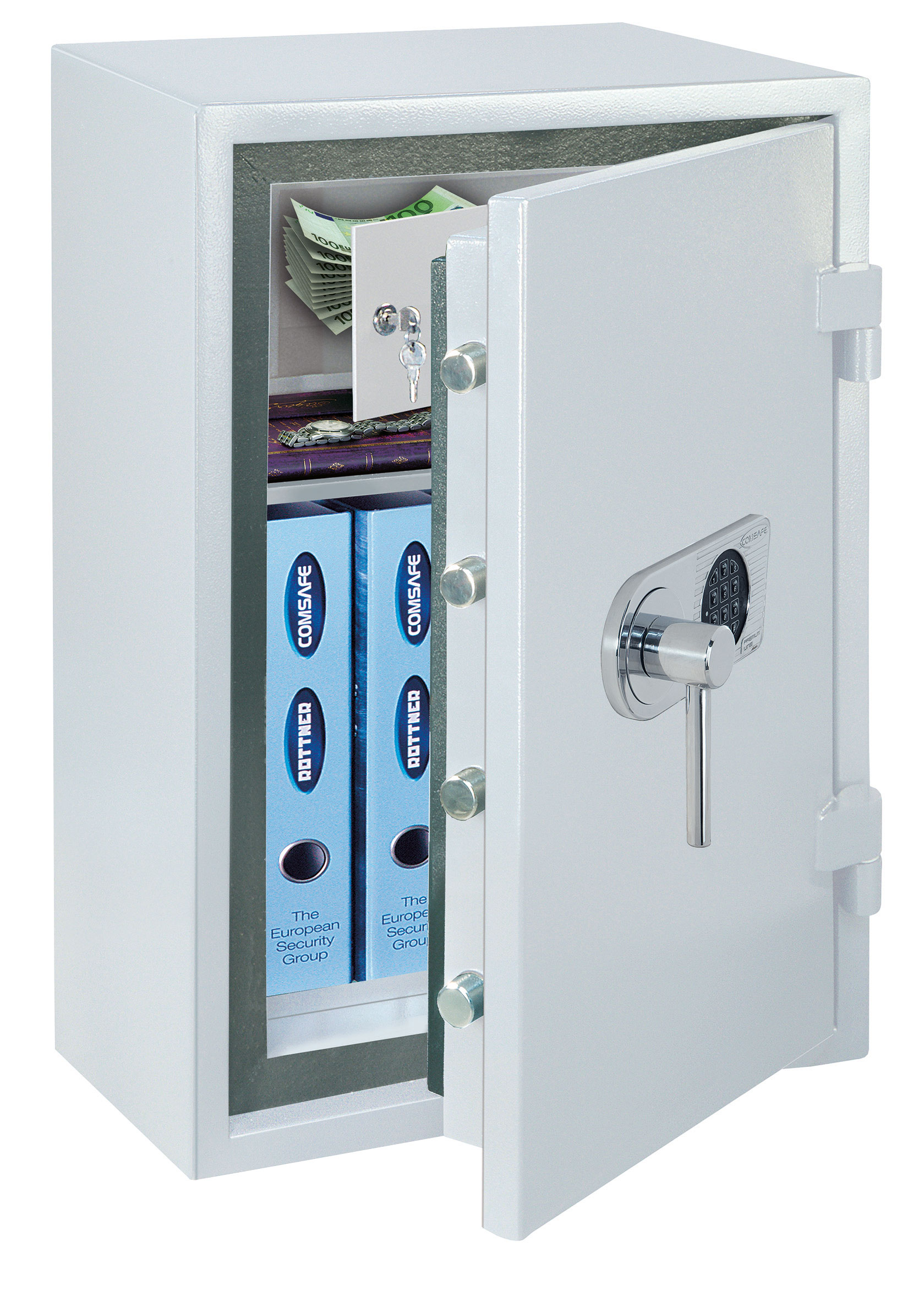 Rottner Wertschutzschrank Atlas 65 W Elektronikschl. 65,5x44x43cm EN 1
