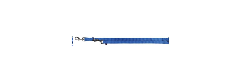 Hundeleine / Führleine Premium verstellbar Nylon TRIXIE M-L blau