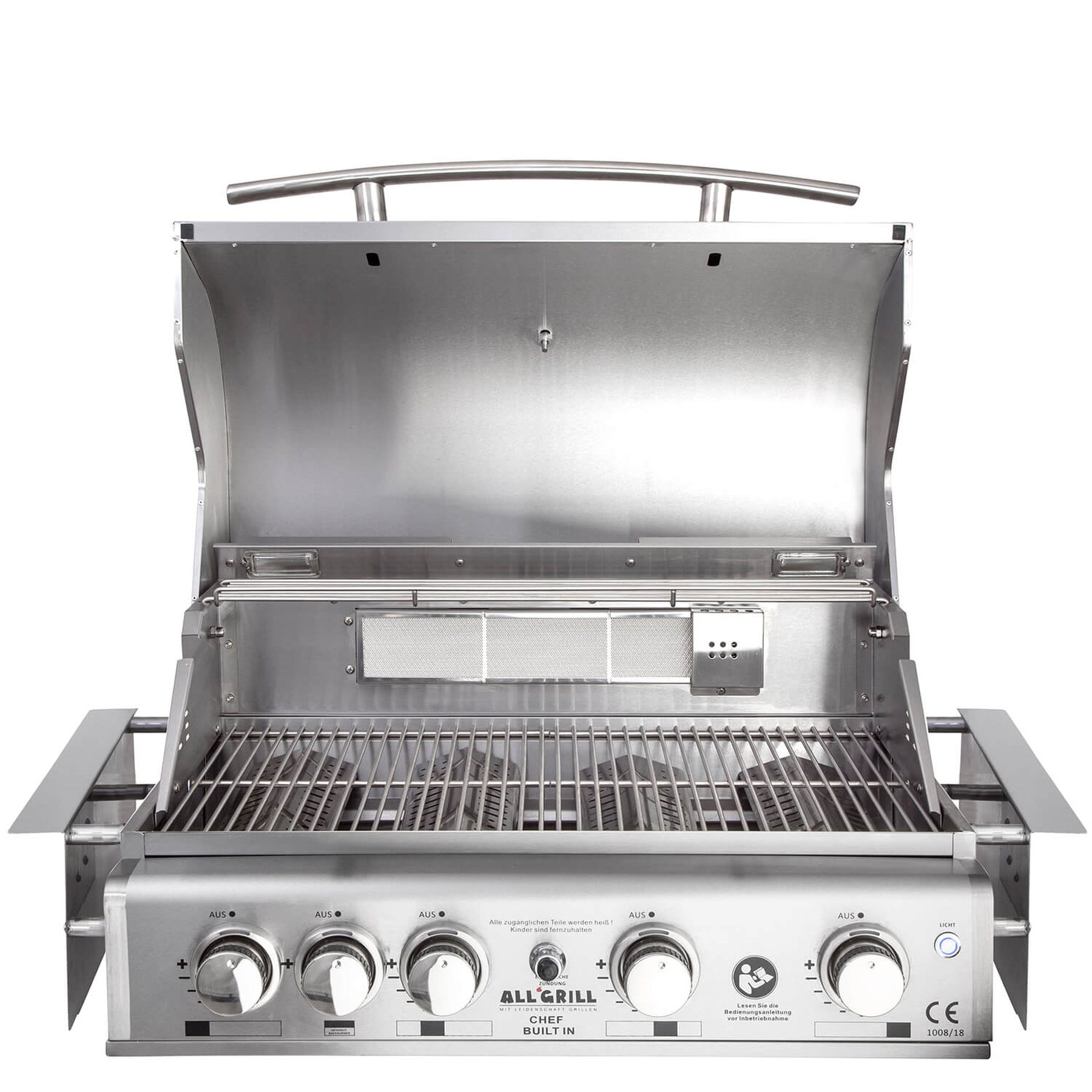 All'Grill® Gasgrill Einbaugrill CHEF L - BUILT-IN Air System 71x46cm