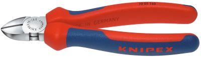Seitenschneider verchromt140mm m.M.K.Griff Knipex