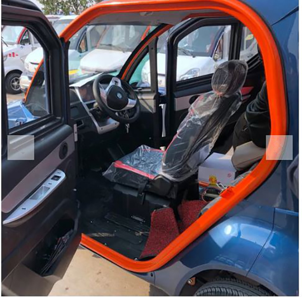 Q7 Mopedauto - Kleinwagen fahrbereit geliefert Q7 Mopedauto - Kleinwagen fahrbereit geliefert
