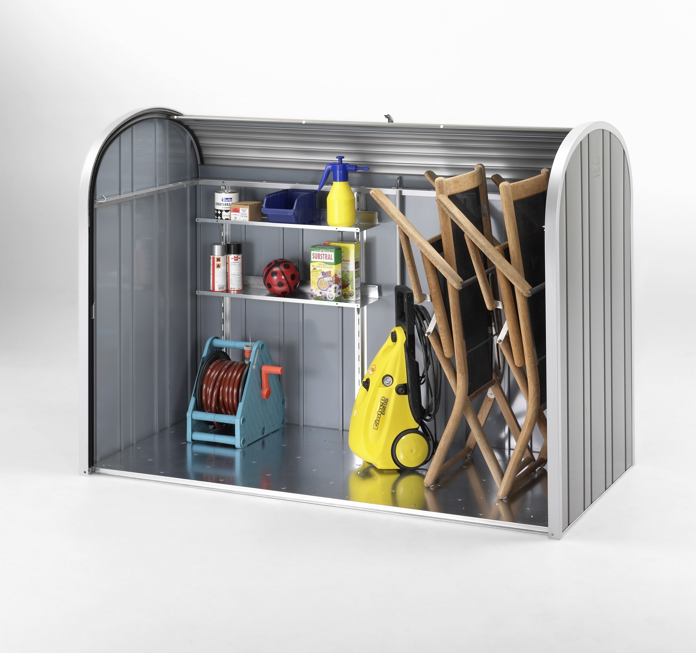 Regale Set Biohort für Gartenbox / Auflagenbox Storemax 190