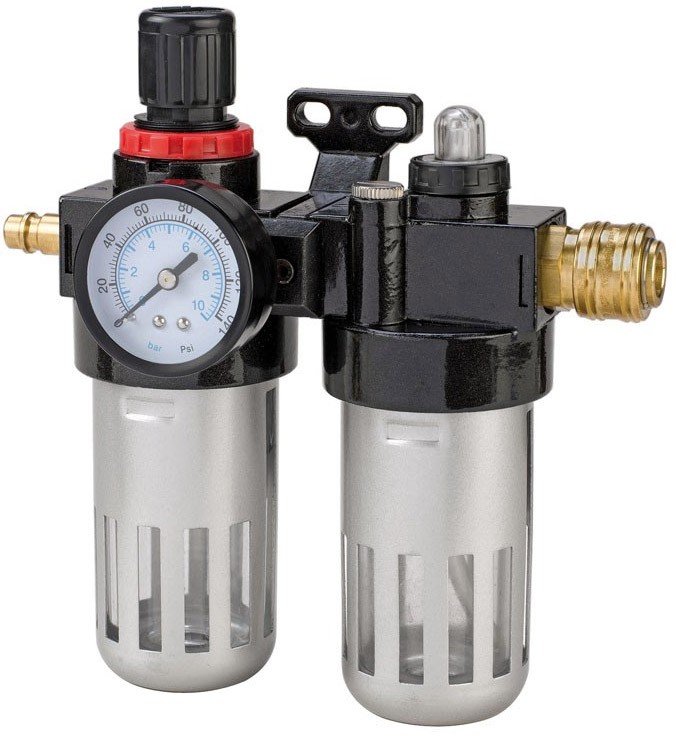 Einhell Kombiwartungseinheit R 3/8 " + Öler / Zubehör Kompressor