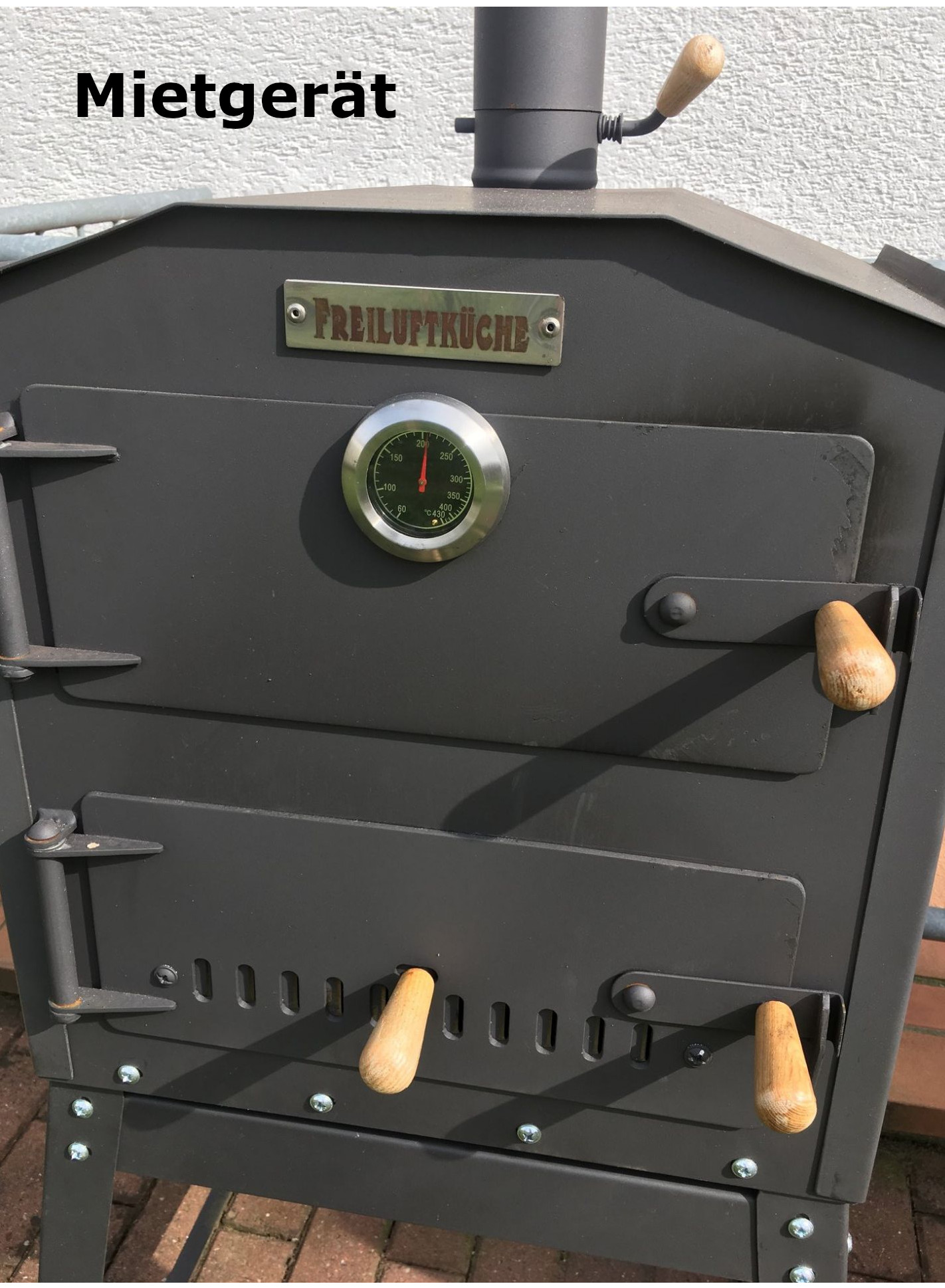 Verleih Pizzaofen Flammenkuchenofen