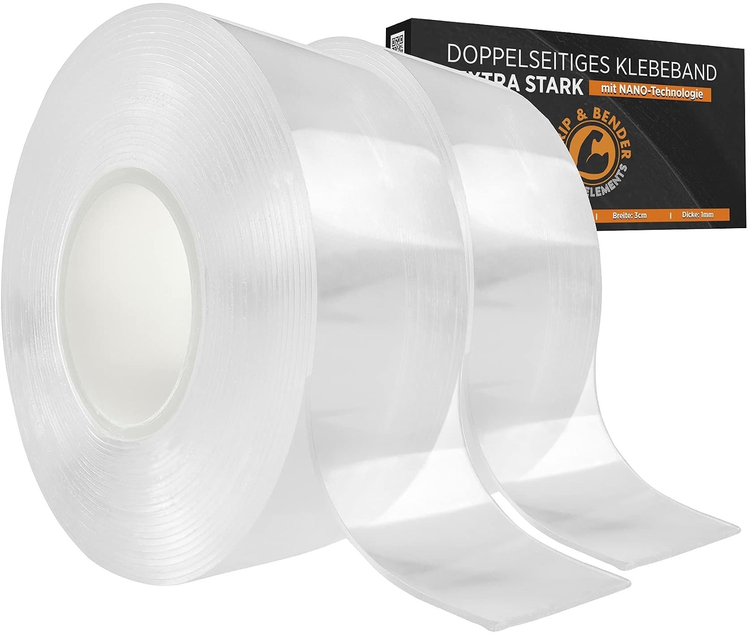 Nano Tape doppelseitig, 2 × 5 m