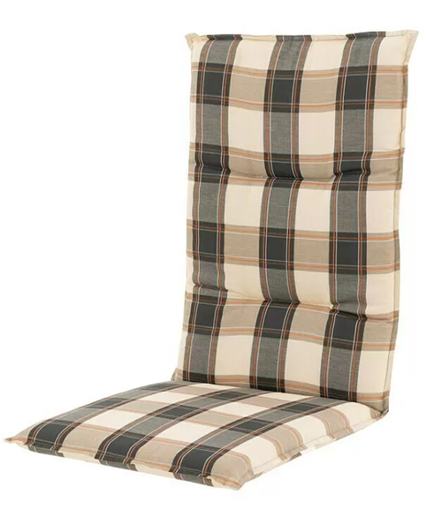 Doppler Auflage / Polster HL Spot schwarz beige 118x48x5cm D.3104
