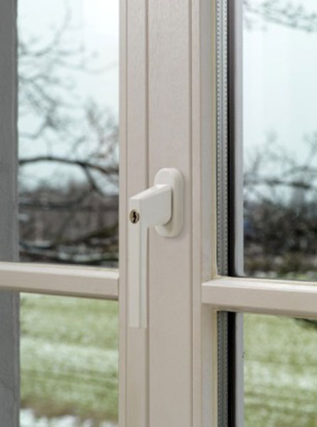 ABUS Fenstergriff abschließbar FG110 weiß