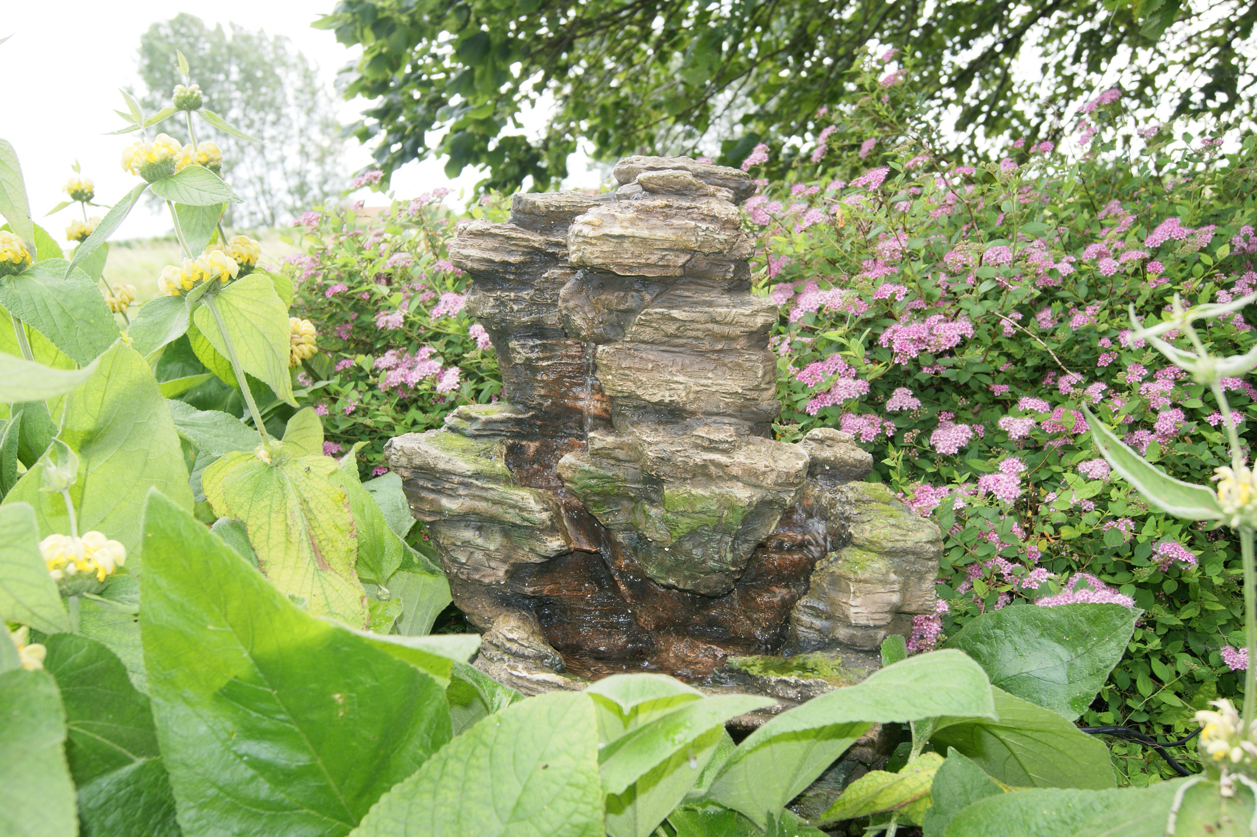 Ubbink AcquaArte Gartenbrunnen Wasserfall Chios