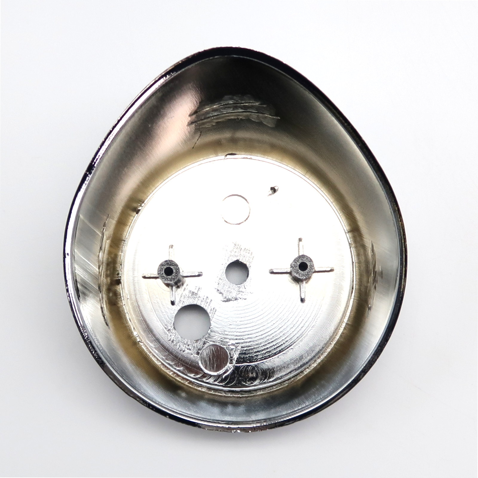 Rolektro Halterung für Reflektor hinten, Silber, MX2/MX3