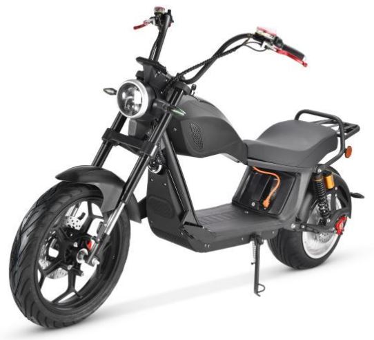CP6 -10 E-Roller Chopper 3 KW Kmh 45 schwarz