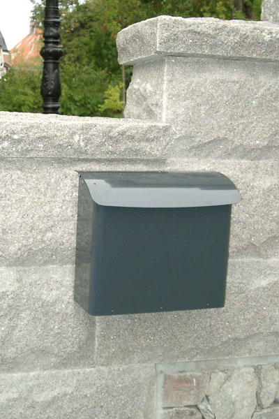 Briefkasten / Postkasten Safe Post Größe 21 anthrazitgrau