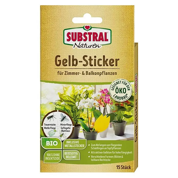 Substral Naturen Bio Gelbstecker 15 Stück