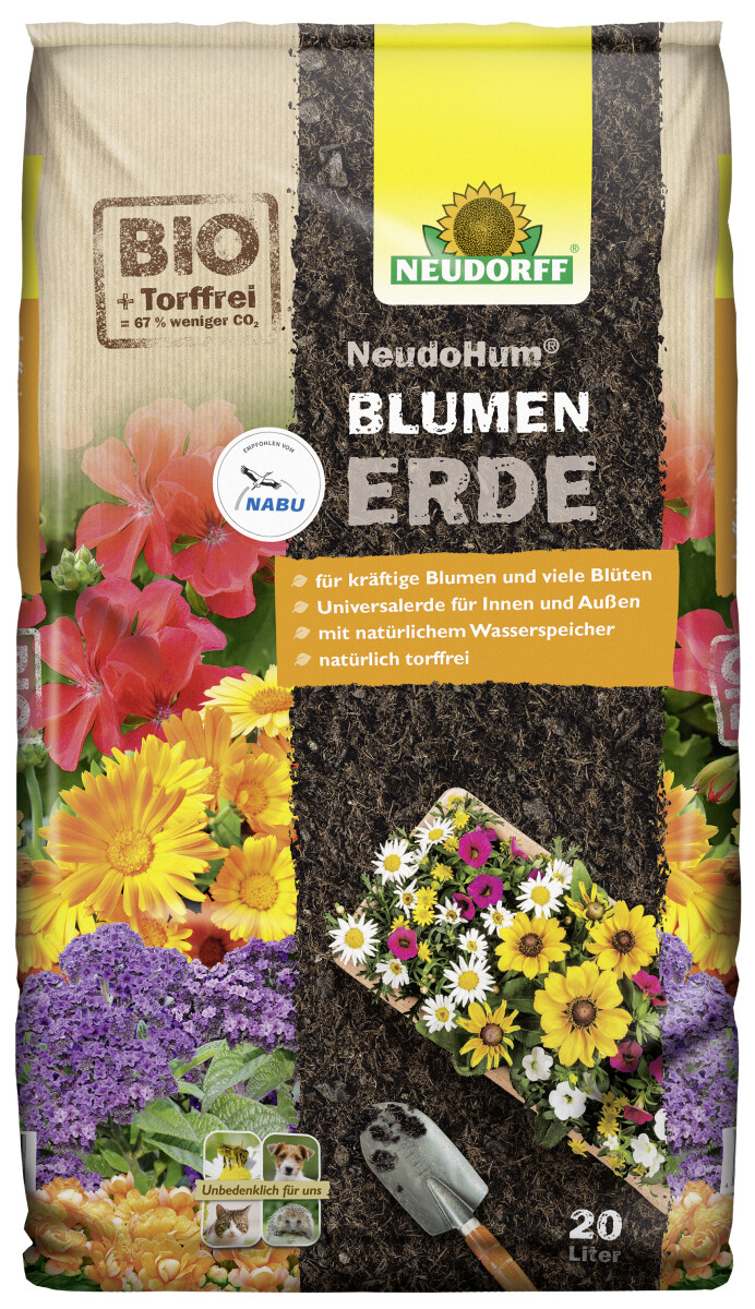 Neudorff Neudo­Hum Blumen­Erde 20 L