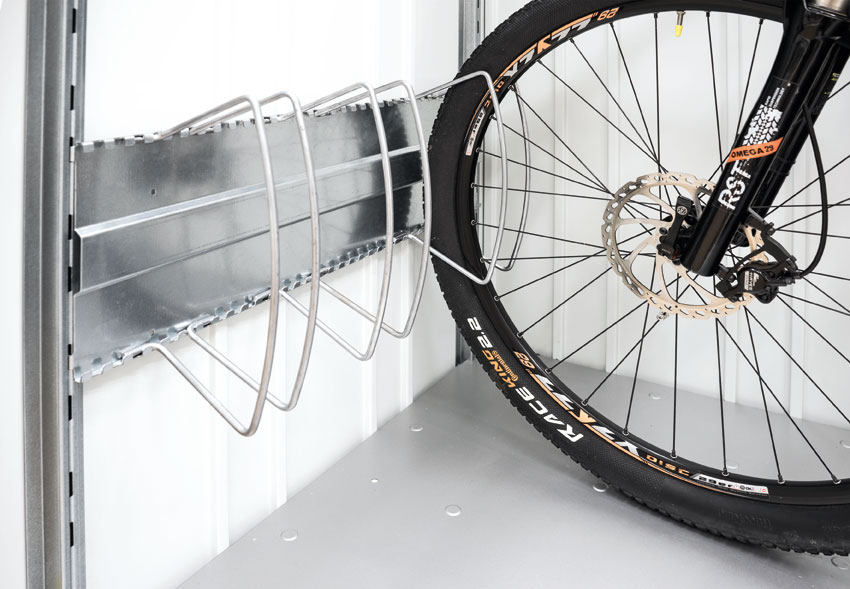 Fahrradständer-Set bikeHolder Biohort für Gartenbox StoreMax 190