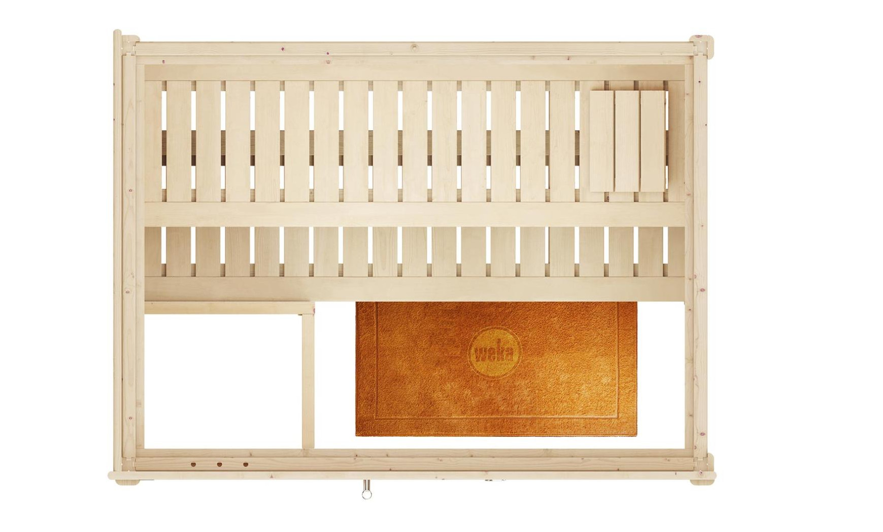 Weka Premium Massivholzsauna Bergen 7,5 kW BioS Gr. 1.8 Weka Premium Massivholzsauna Bergen 7,5 kW BioS Gr. 1.8