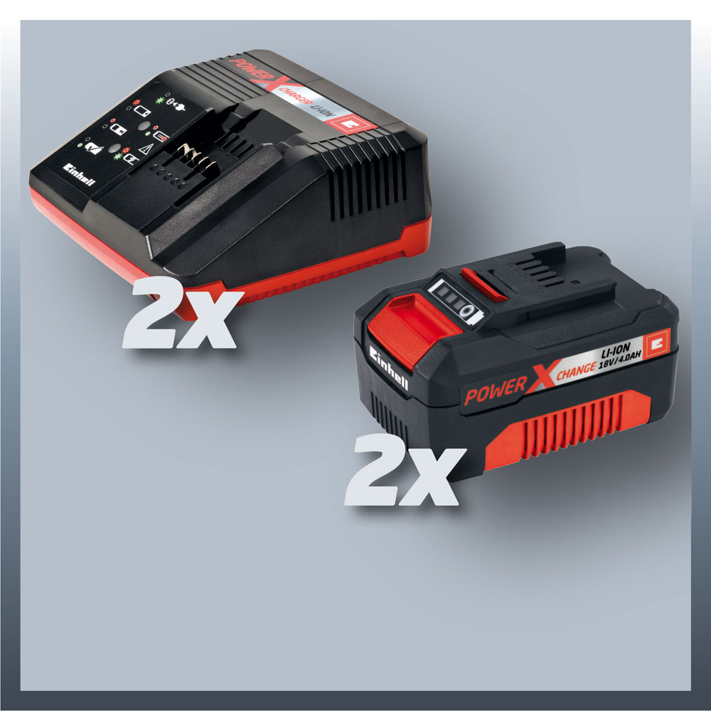 Einhell Akku Rasenmäher GE-CM 43 Li M Kit Schnittbreite 43cm