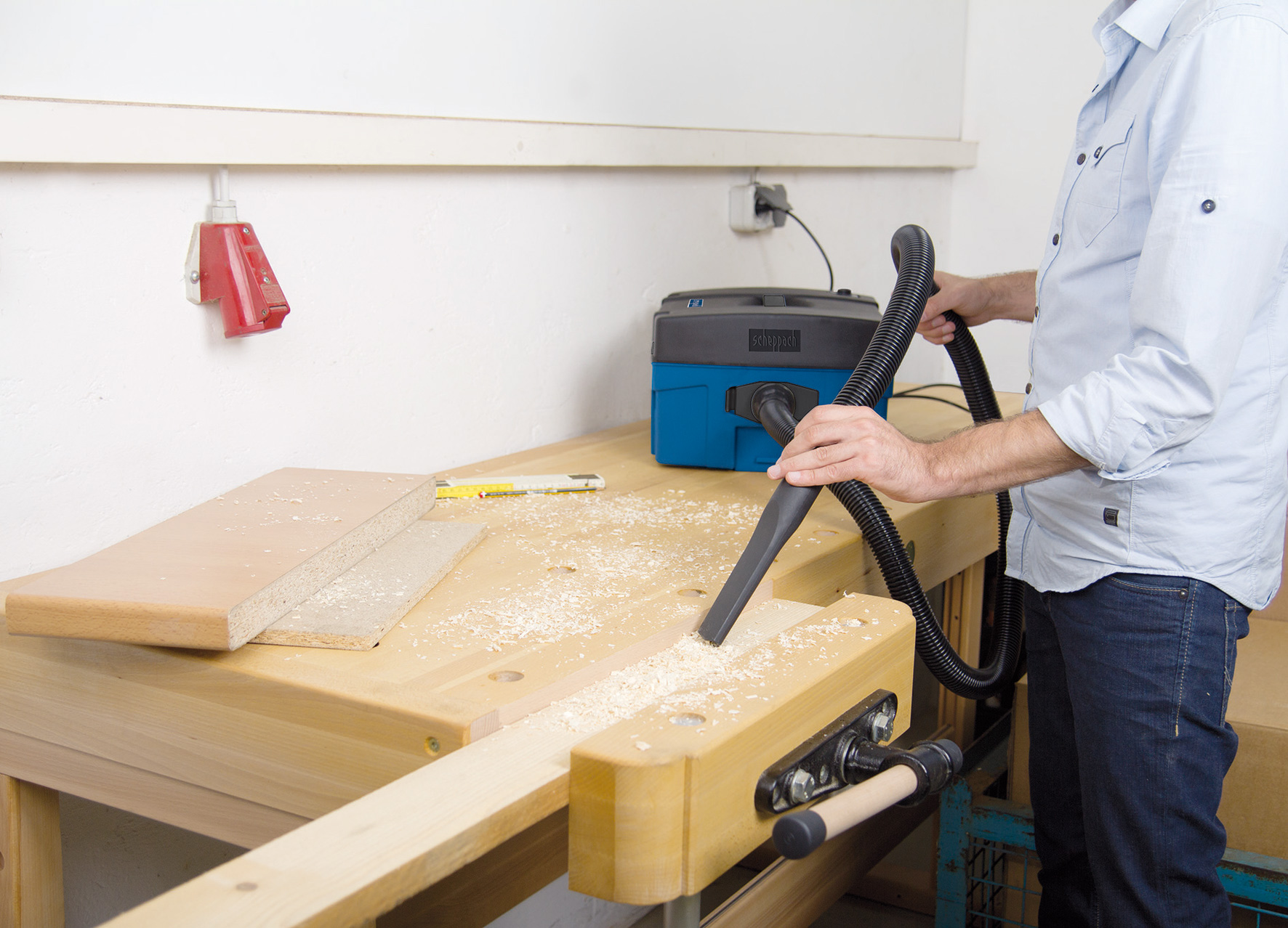Scheppach Absauganlage HD2P 3in1 mit Aufblasfunktion