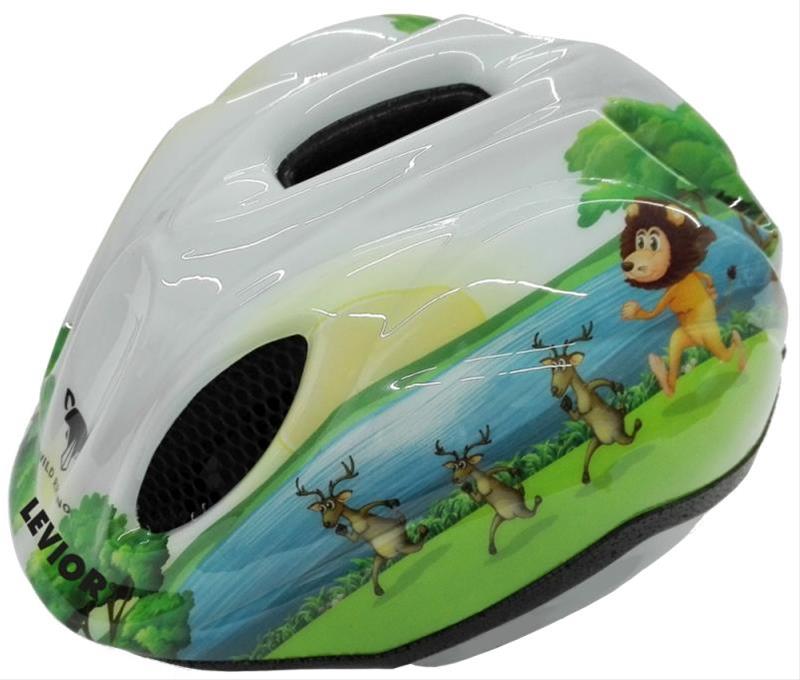 Kinderfahrradhelm Levior Primo Safari