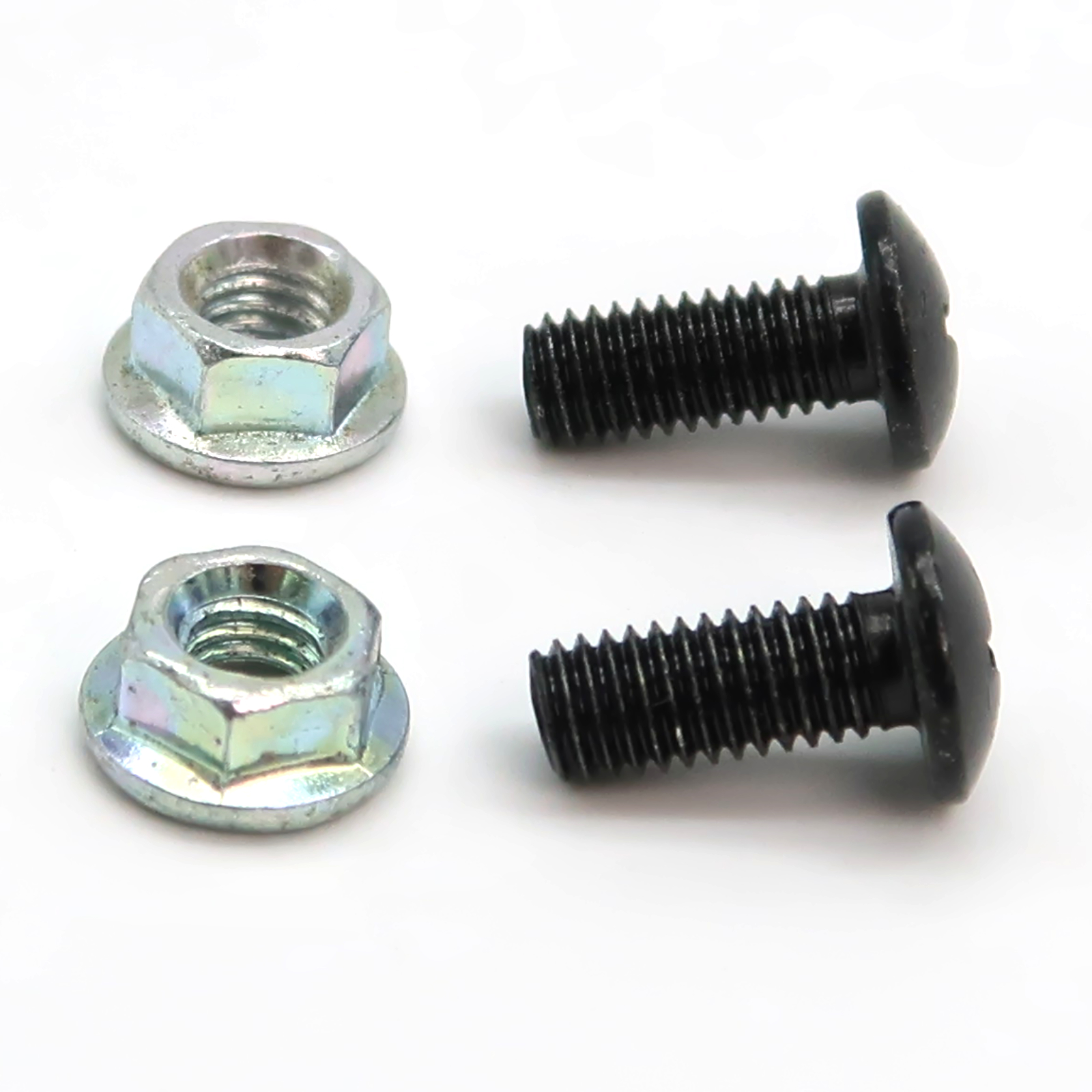 Rolektro Schrauben mit Muttern für Zusatzwiderstand, M5x12mm, 2 Stück