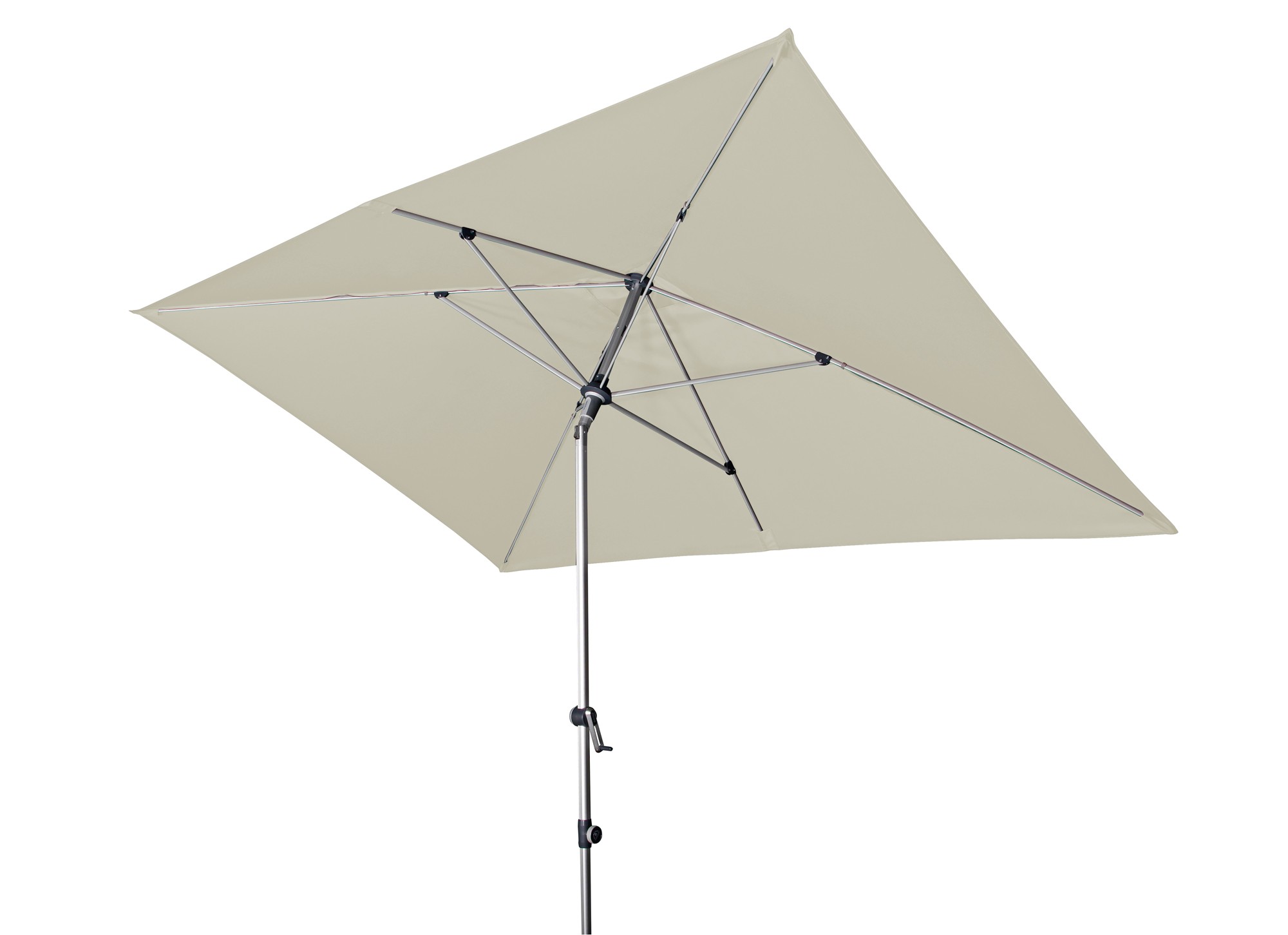 Sonnenschirm Gartenschirm Doppler Expert auto tilt 300x200 D846 greige