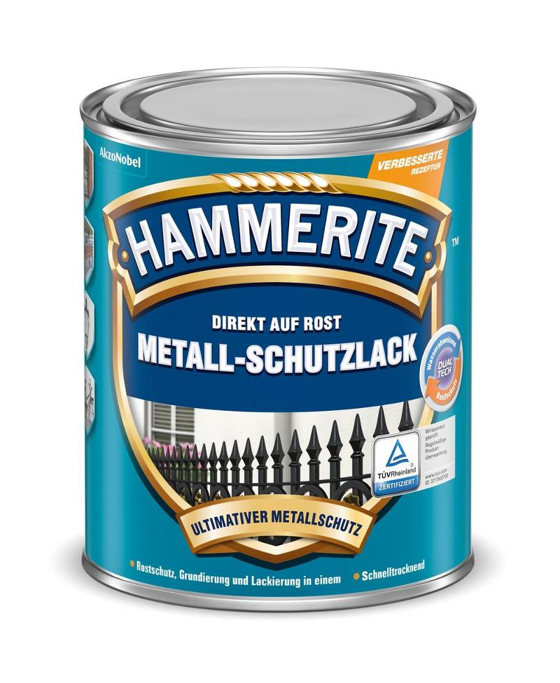 Hammerite® Mezall Schutzlack hellgrau matt 250ml