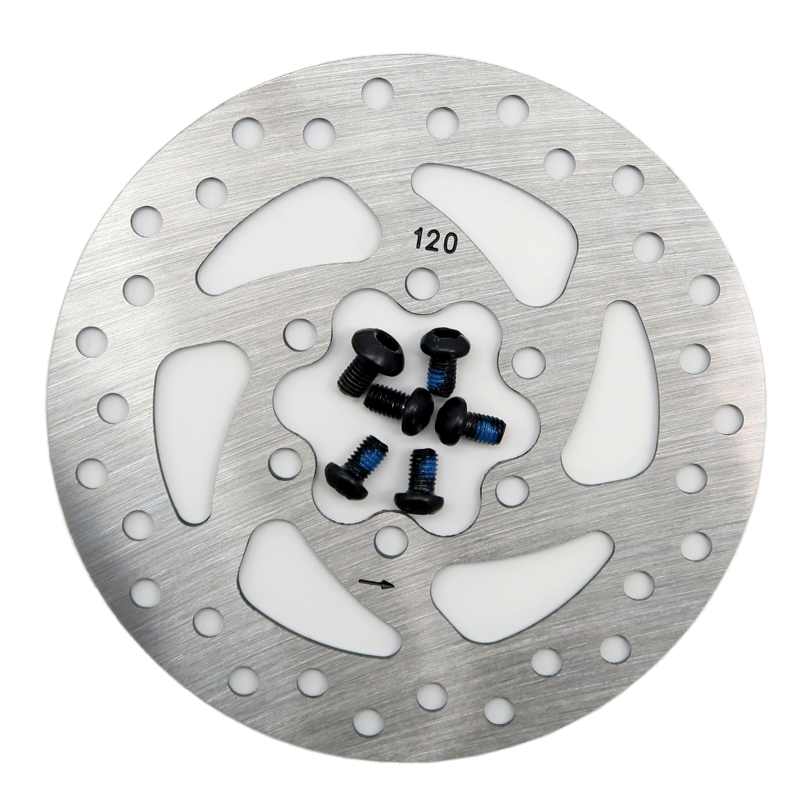 Rolektro Bremsscheibe vorne, 120mm für Kick20