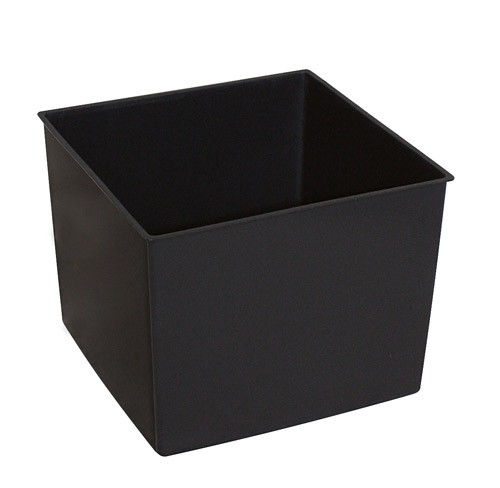 Pflanzgefäß / Pflanzvase Geflechtoptik Rato Square weiß 50 cm