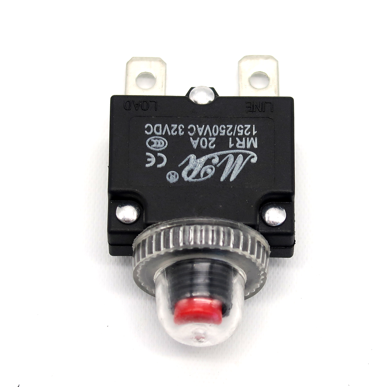 Rolektro Überlastschalter 20A für Trike6V2/V3/Quad6V2/V3/Pro