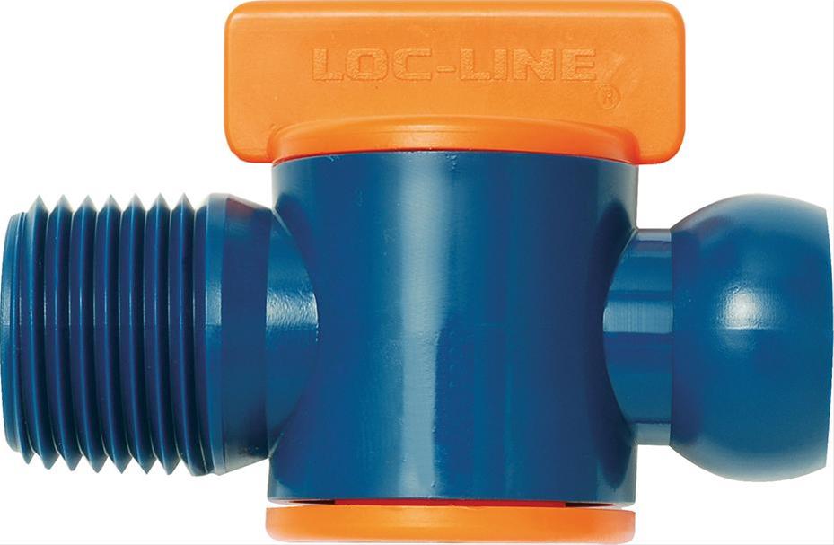 Kühlmittel-Abstellhahn 1/2" NPT AG. 2-tlg. IBT