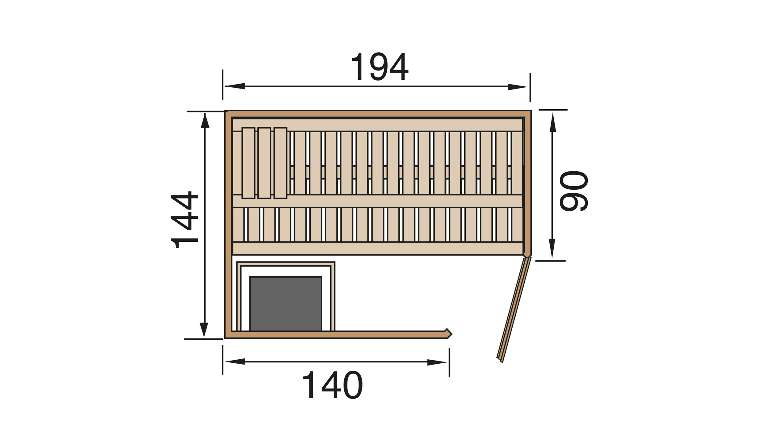 Weka Sauna Varberg 1 GT Trend BioS 7,5kW weiß Weka Sauna Varberg 1 GT Trend BioS 7,5kW weiß