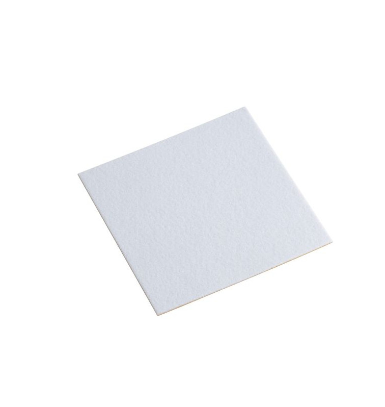 Filzzuschnitt 10x10cm weiß