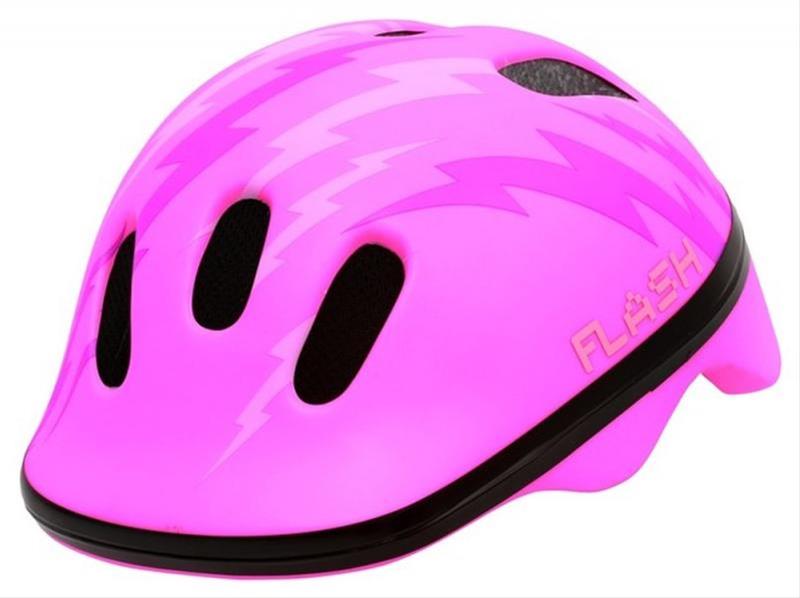 Fahrradhelm Rock Machine Helm Flash Kids pink Gr. XS 44-48 cm